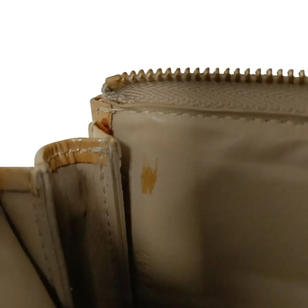 Louis Vuitton Lexington Monogram Pochette Bag in Beige Patent Leather - Picture 10 of 12